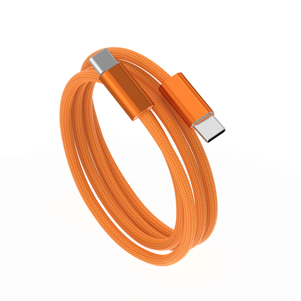 WiWU Essen Wi-C101 240W USB-C to USB-C Cable (Orange)