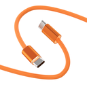 WiWU Essen Wi-C101 240W USB-C to USB-C Cable (Orange)