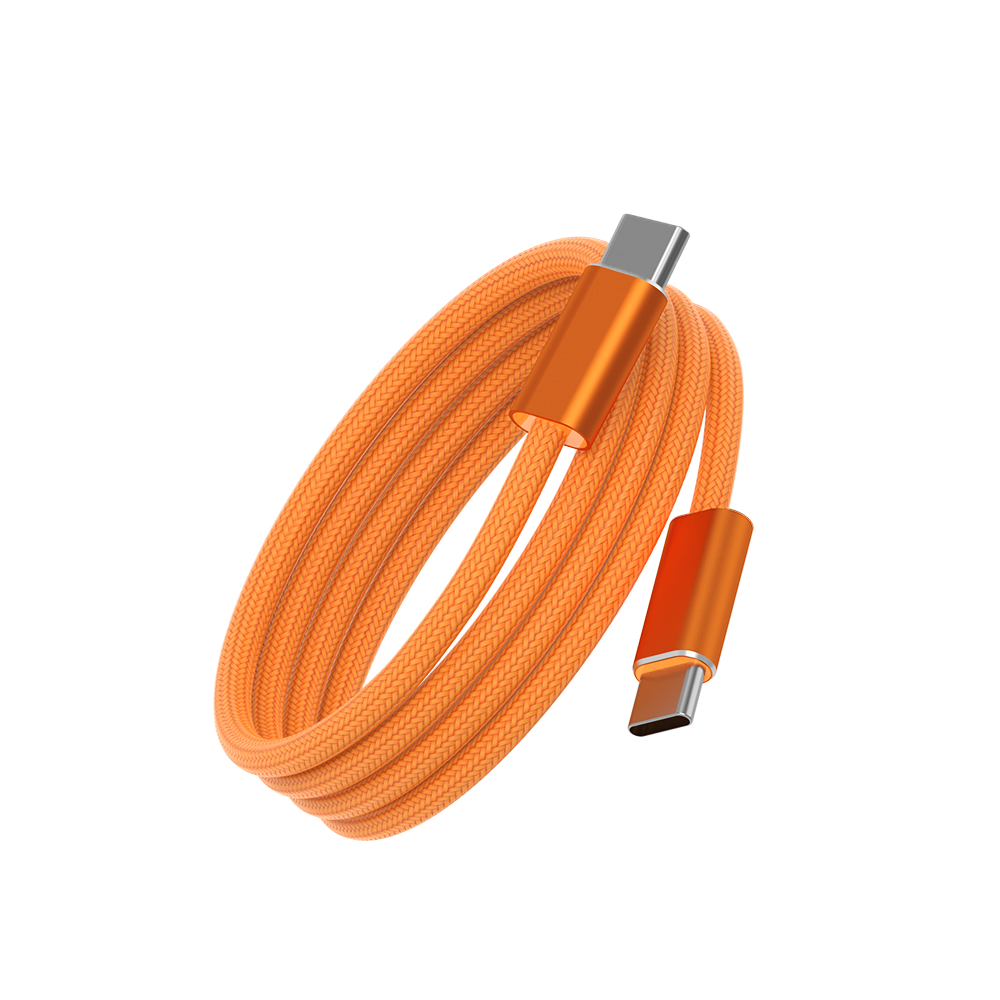WiWU Essen Wi-C101 240W USB-C to USB-C Cable (Orange)