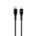 WiWU Duralink Wi-C076 27W USB-C to Lightning Braided Cable (Black)