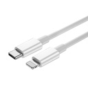 WiWU Classic Wi-C008 30W USB-C to Lightning Cable 1.2m (White)