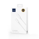 WiWU Classic Wi-C008 100W USB-C to USB-C Cable 1.2m (White)
