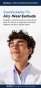 WiWU T31 ENC Wireless Earbuds (BT 5.3, 4-Mic ENC, IPX4) (Black)