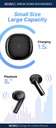 WiWU T31 ENC Wireless Earbuds (BT 5.3, 4-Mic ENC, IPX4) (Black)