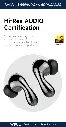 WiWU T32 ENC Plus Wireless Earbuds (BT 5.4, 32dB ANC + ENC, IPX4) (Black)