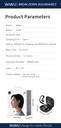 WiWU Ai303 Multilingual Real-Time Translation Wireless Earbuds (Black)