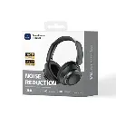WiWU Soundbasha TD-17 ANC Wireless Over-Ear Headset (-38dB ANC, 50H Battery) (Black)