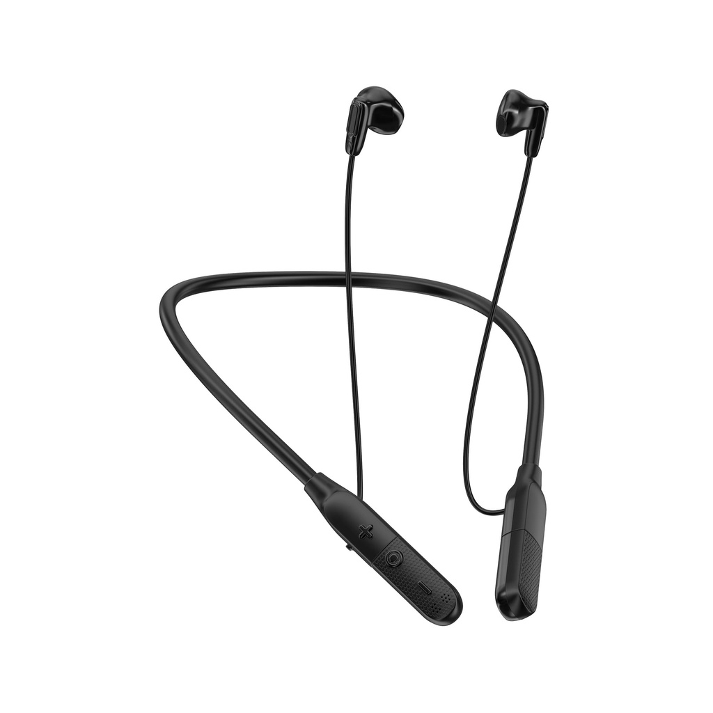 WiWU Freelance GB07 Neckband Bluetooth Earphones (20H, Type-C) (Black)