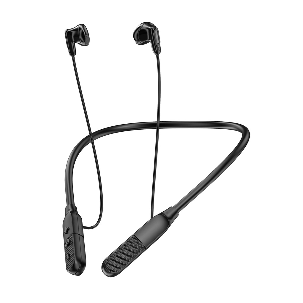 WiWU Freelance GB07 Neckband Bluetooth Earphones (20H, Type-C) (Black)