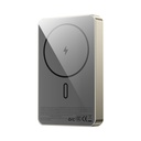 WiWU Ultra Thin P15-1 10000mAh Magnetic Wireless Power Bank (22W + 15W MagSafe) (Titanium Gold)