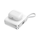WiWU 3-in-1 Mag Plus XF17 10000mAh Magnetic Power Bank (15W Wireless) (White)