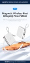 WiWU 3-in-1 Mag Plus XF17 10000mAh Magnetic Power Bank (15W Wireless) (White)
