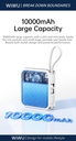 WiWU 3-in-1 Mag Plus XF17 10000mAh Magnetic Power Bank (15W Wireless) (White)