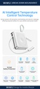 WiWU 3-in-1 Mag Plus XF17 10000mAh Magnetic Power Bank (15W Wireless) (White)