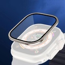 Tempered Glass for Apple Watch Ultra with Titanium Alloy Frame