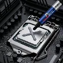 Polartronix Non-Conductive Thermal Paste 12.8 W/m·K – High Performance Heat Compound for CPU, GPU, Laptop & Gaming Console, 10g Retail Pack with Applicator & Thermal Pad (USTP128-10)