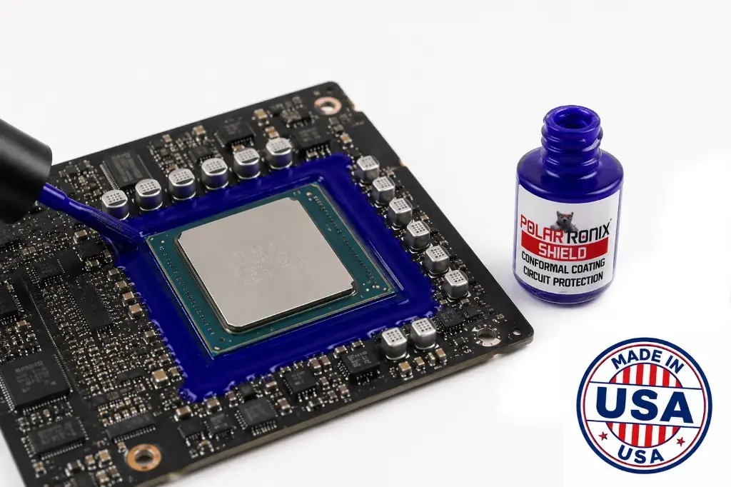 Polartronix Liquid Metal ShieldShield Conformal Coating 5ml - Blue (LMS01)
