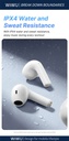 WiWU T31 ENC Wireless Earbuds (BT 5.3, 4-Mic ENC, IPX4) (Black)