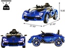 12V Kids Electric Car - Licensed Lamborghini - Blue (PLUS SHIPPING)