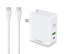 LDNIO PD 20W Fast Wall Charger with Type C to Type C Cable (3ft)