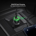 Esoulk 20W PD&QC Car Charger - Black (12 PCs)