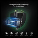 Esoulk 20W PD&QC Car Charger - Black (12 PCs)