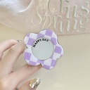 Magsockets - PopGrip - Checkers Purple