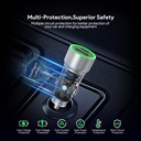 Esoulk PD30W + QC18W CAR CHARGER (12/48) (White)