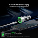 Esoulk PD30W + QC18W CAR CHARGER (12/48) (White)