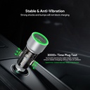 Esoulk PD30W + QC18W CAR CHARGER (12/48) (White)
