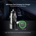 Esoulk PD30W + QC18W CAR CHARGER (12/48) (Black)