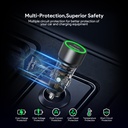 Esoulk PD30W + QC18W CAR CHARGER (12/48) (Black)