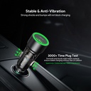 Esoulk PD30W + QC18W CAR CHARGER (12/48) (Black)