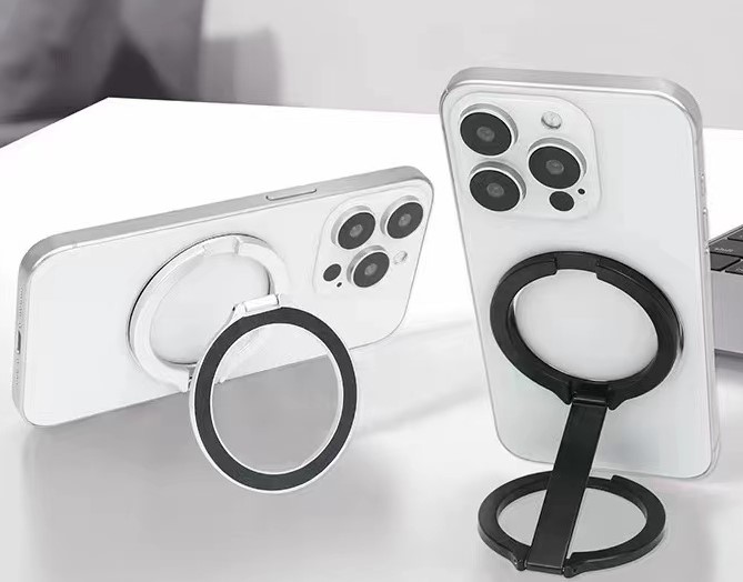 Magsafe Double Sided Magnetic Ring - Silver