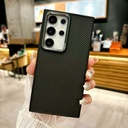 Carbon Fiber Texture Case with Magsafe for  Samsung S24 Ultra - Black