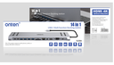 Onten OTN-9199A Type-C to multi-functional docking station, 4K@30hz HDMI+VGA+ RJ45(100M）+ USB3.0*1 + USB2.0*3 + SD2.0 + TF2.0 + Audio + Type-C*2PD100W (13 in 1)