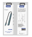 Onten OTN-UC972C Type-C to USB3.0 + USB2.0*2 + Type-C 2.0*4 Hub (7 in 1 )
