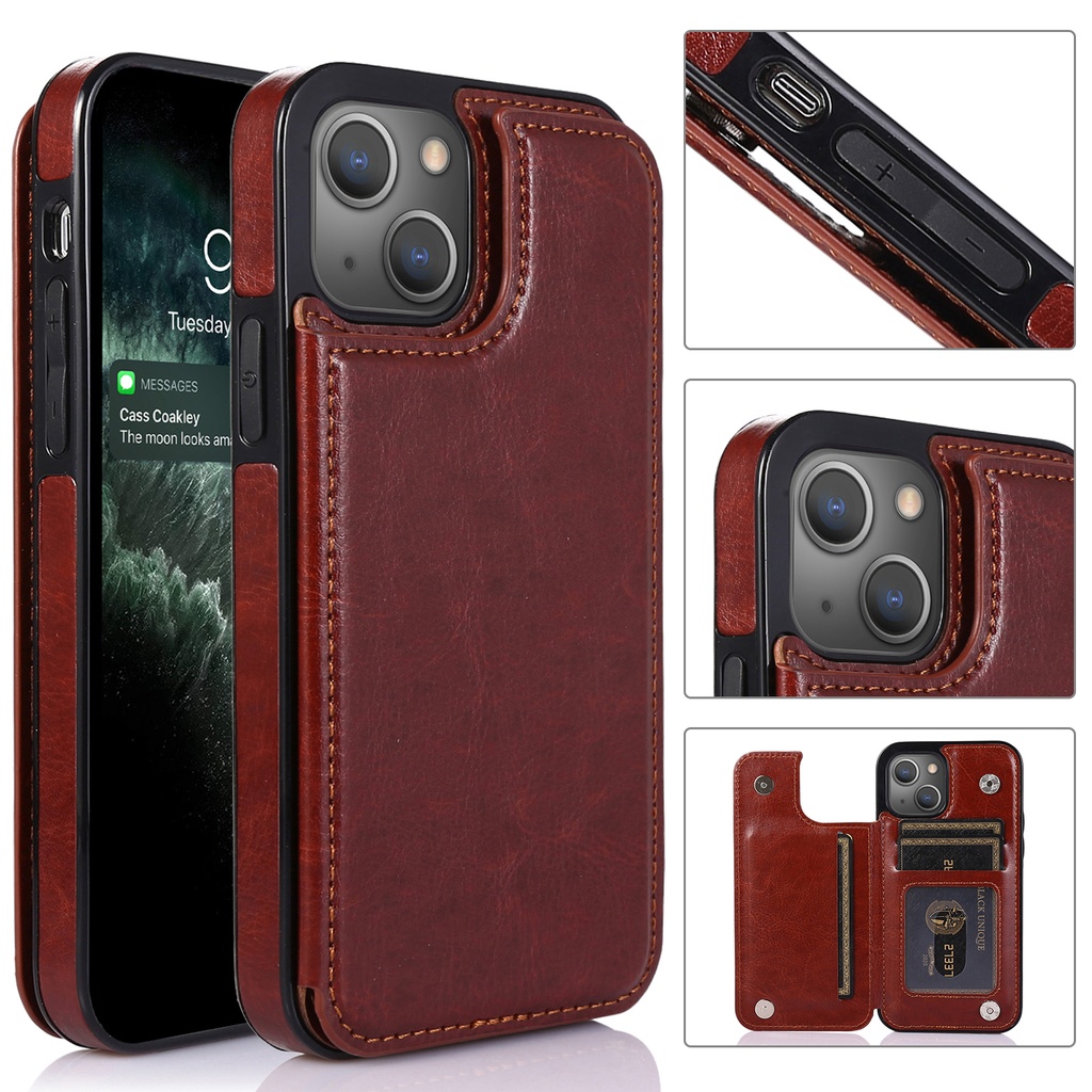 WTCKW02 Case for iPhone 13 Pro - Brown
