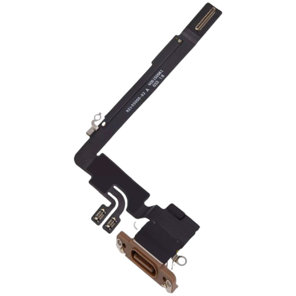 Charging Port Flex Cable Compatible For iPhone 16 Pro Max (Premium) (Desert Titanium)