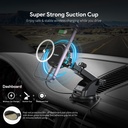 Esoulk 15W Magnetic Wireless Car Charger (Black)