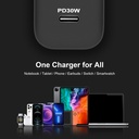 Esoulk 30W PD Fast Wall Charger - Black