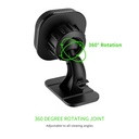 Esoulk Magnet Car Holder - One-Hand Operation With Charging Cable Holder