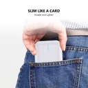 Esoulk Universal Power Bank 6000 mAh  - White