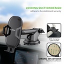 Esoulk Dashboard Car Mount with 3M Adhesive Pad 