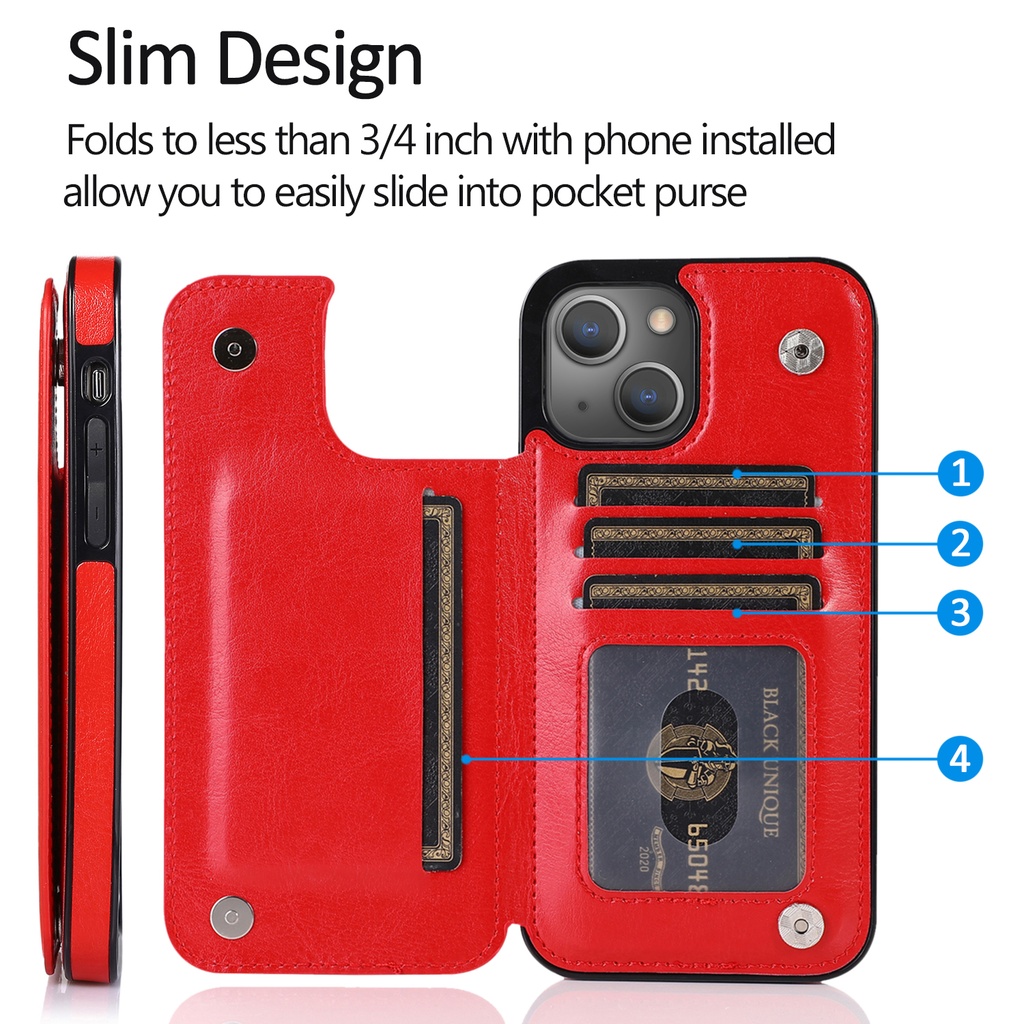 WTCKW02 Case for iPhone 13 Pro - Red