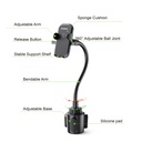 Esoulk Cup Holder Mount Flexible gGooseneck (11 inch)