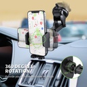 Esoulk Air Vent & Dashboard Car Phone Mount (2 in 1)