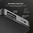 Esoulk Universal Power Bank 3000 mAh - Black
