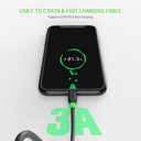 Esoulk Type-C to C Cable (4 ft / 1.2 M) - Black