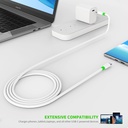 Esoulk Type-C to C Cable (4 ft / 1.2 M) - White